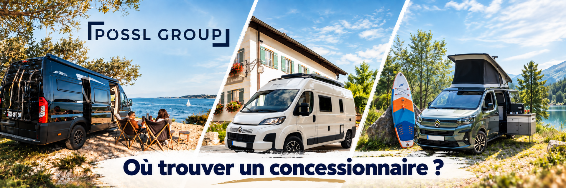 bandeau page points de vente pössl Campster Clevervans